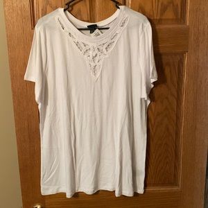 Torrid white tee
